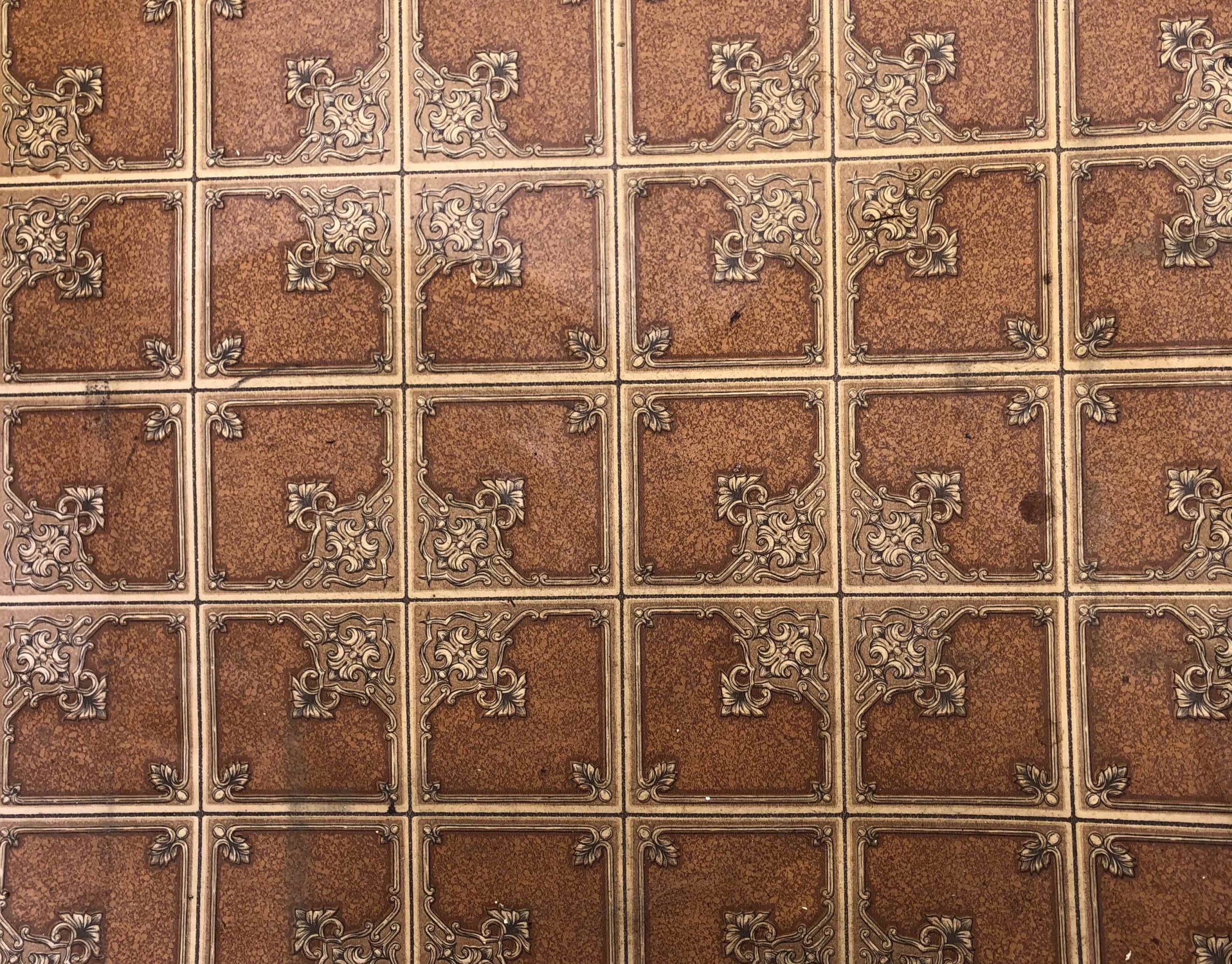 CLAPTON KITCHEN REMNANT VINTAGE VINYL Retrolino