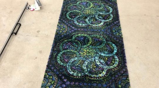 Spirit Molecule Vintage Carpet Runner