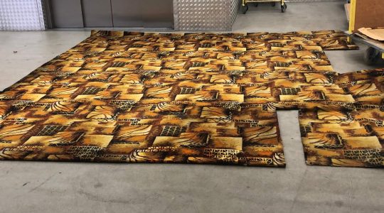 The Tiger King Vintage Carpet