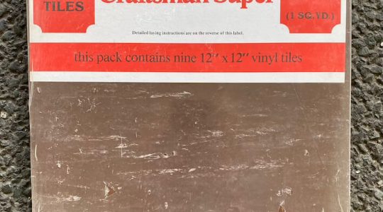 DUNLOP CRAFTSMAN SUPER VINTAGE VINYL FLOOR TILES